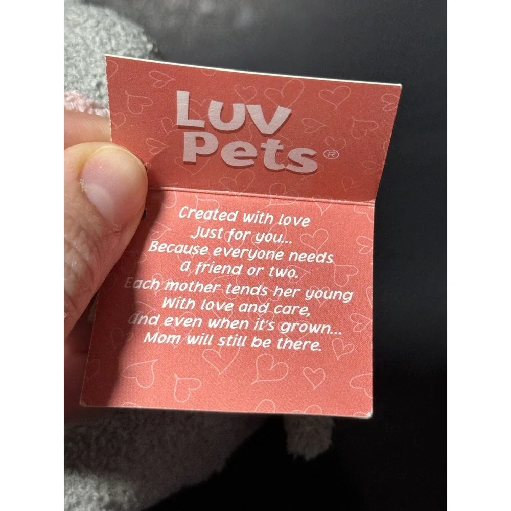 Vintage Russ Luv Pets Mother Elephant and Baby Bean‎ Bag Plush 4